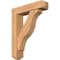 Ekena Millwork Funston Craftsman Smooth Bracket w/ Offset Brace, Western Red Cedar, 7 1/2"W x 32"D x 40"H BKT0806X32X40FST04SWR - alternate 1